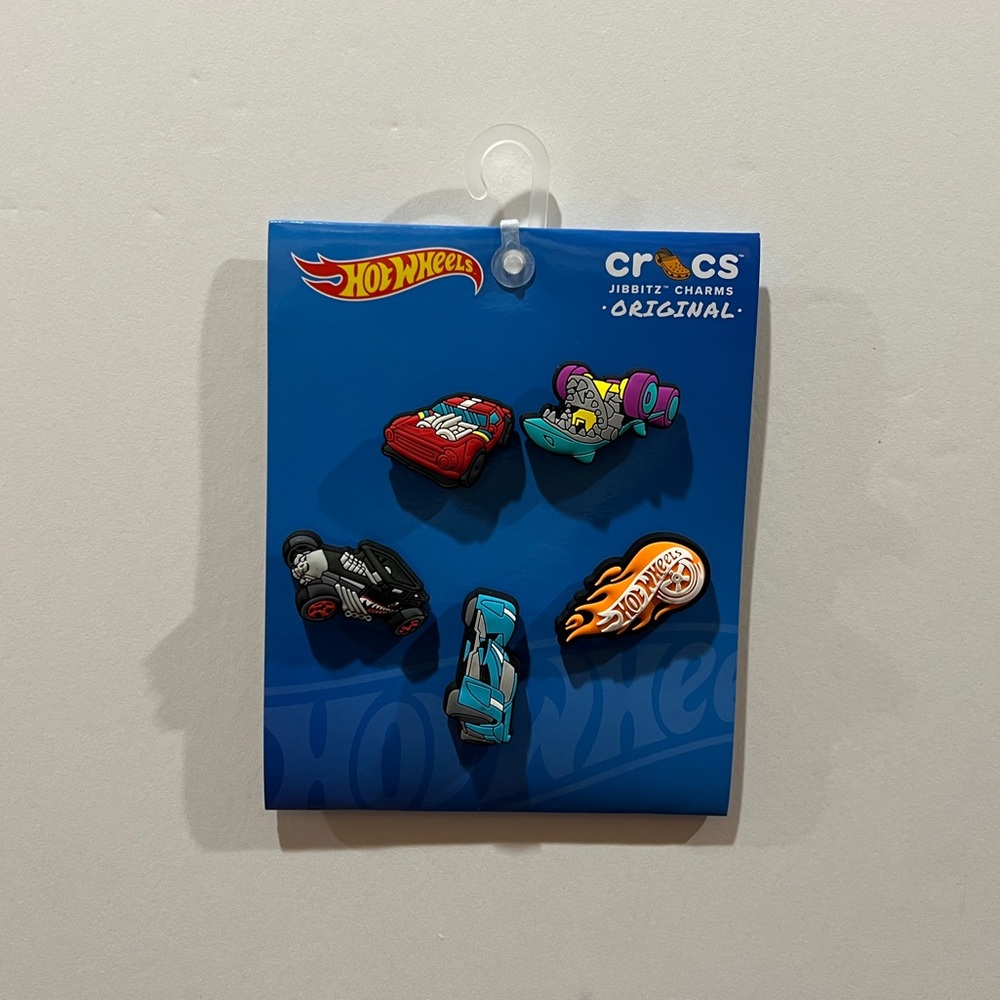 Crocs, Uniquely You, Jibbitz, Hot Wheels